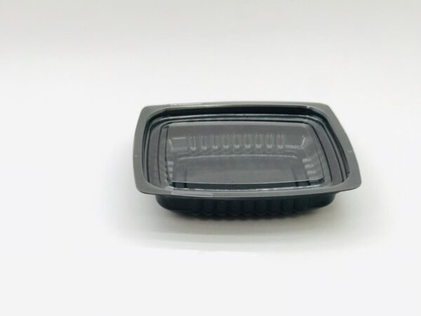 BASE 250 GR RECT PET NEGRO CON TAPA